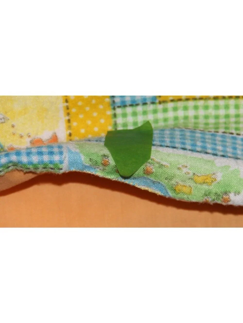 Baby Quilt Holly Hobby Blue Orange Green 42